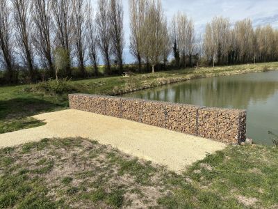 Gabions à Argentay