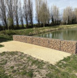 Gabions à Argentay